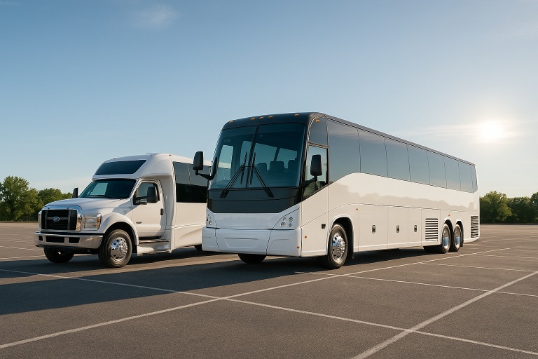 Charter Bus in Pasco