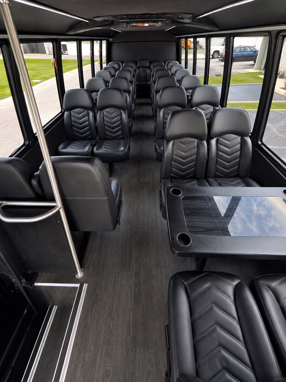 pasco long distance transportation onboard seating