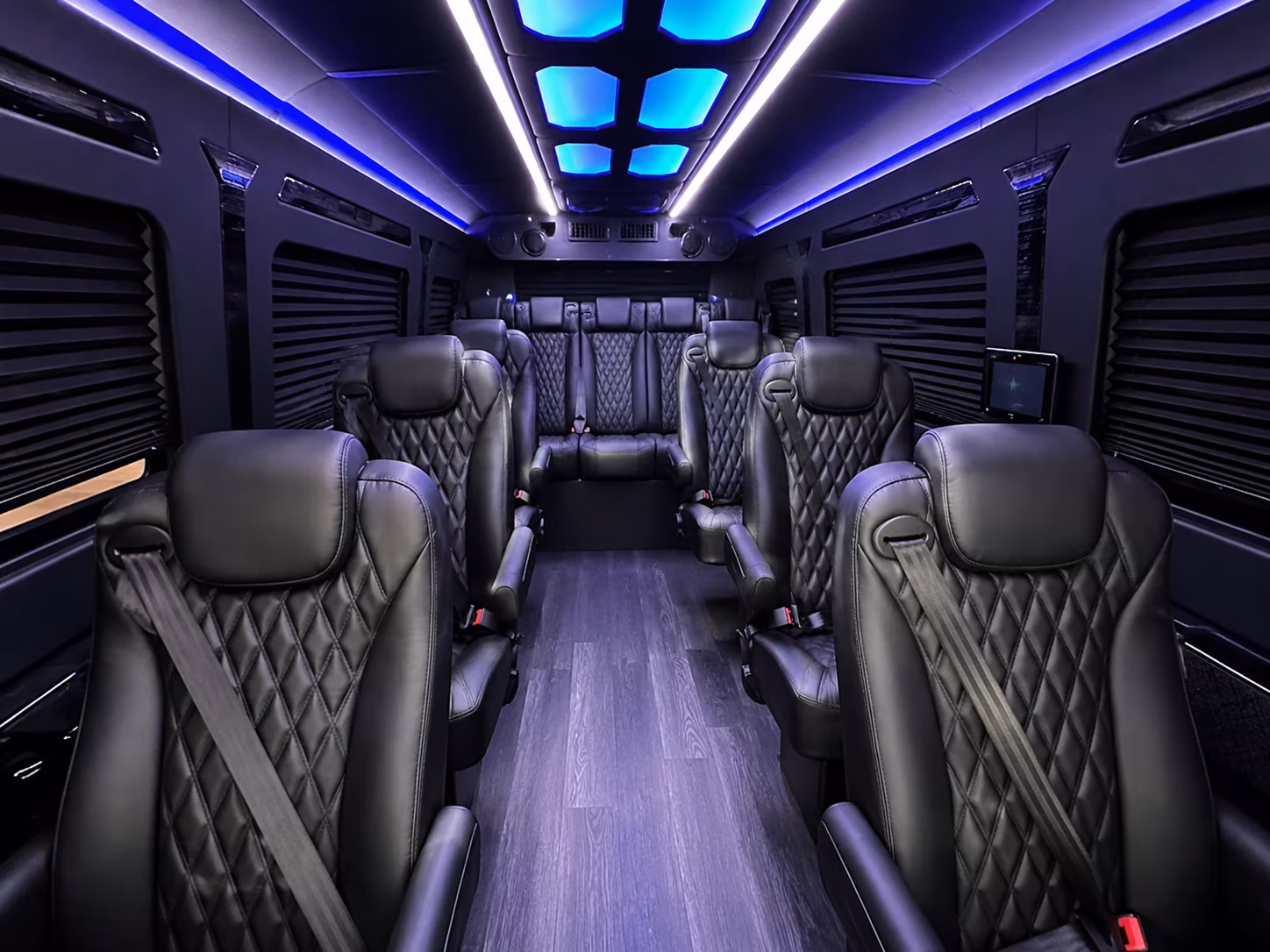 pasco sporting event transportation onboard seating